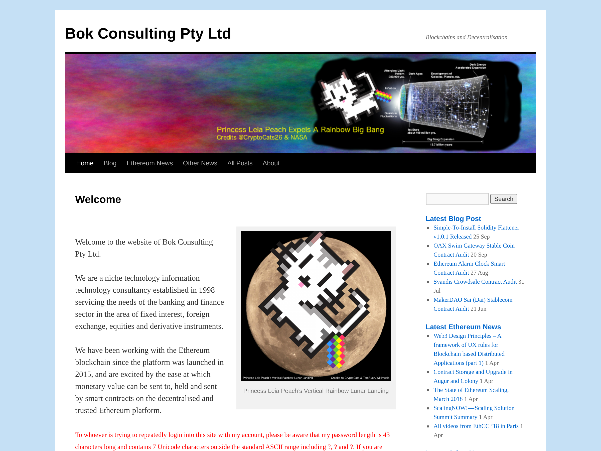 Screenshot of CHAD-ex website