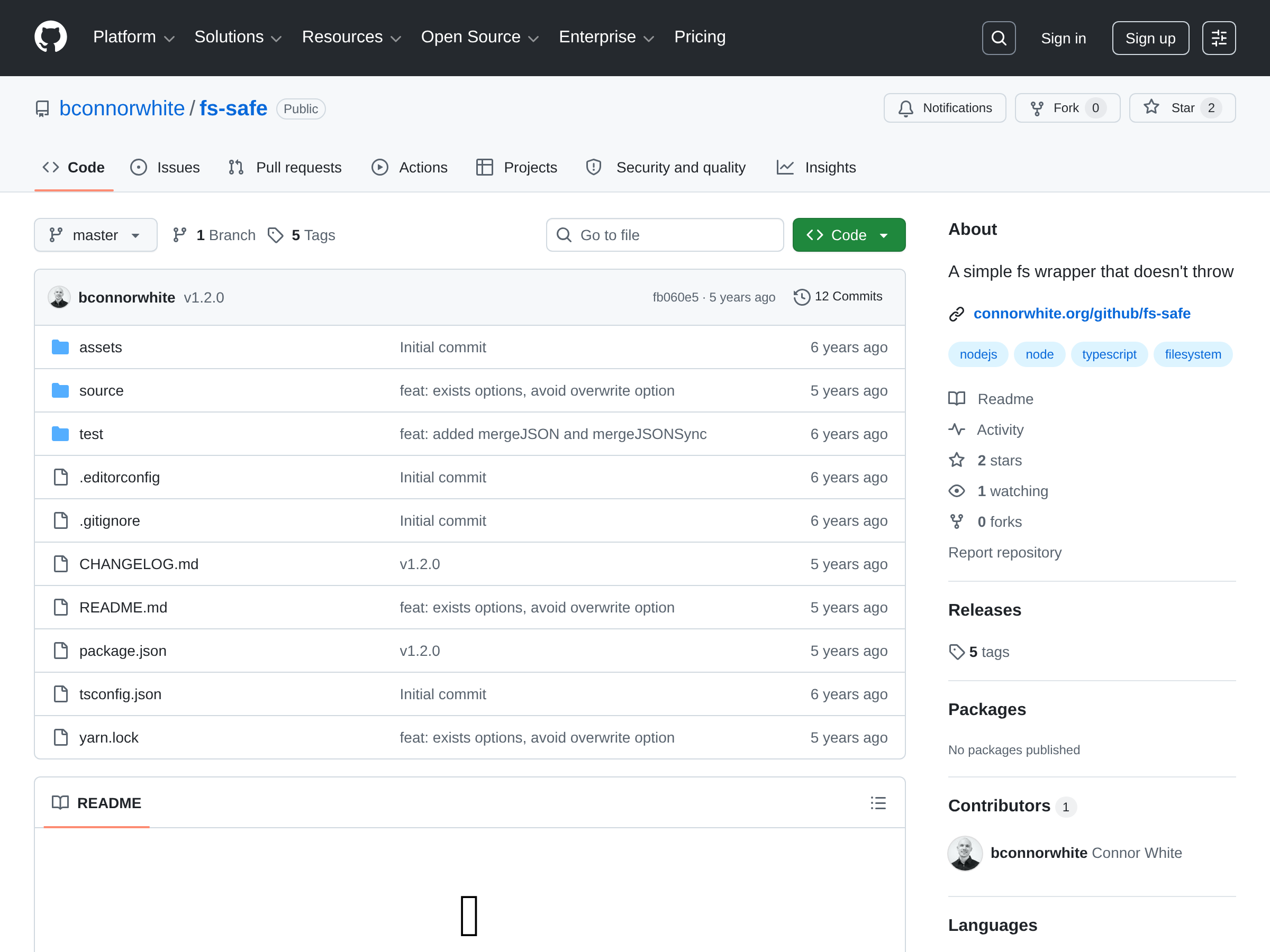 Screenshot of fs-safe website