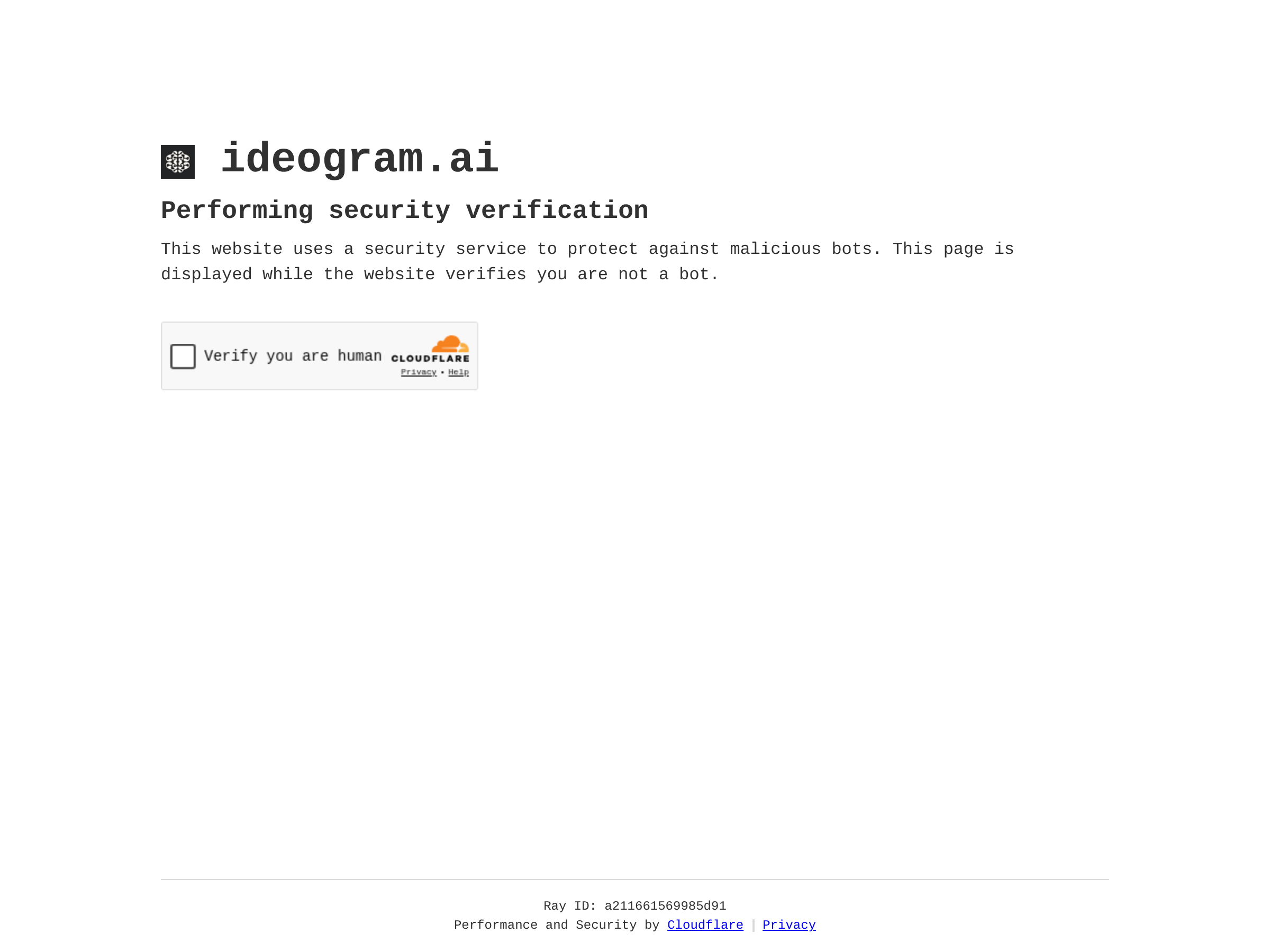 Screenshot of Ideogram website