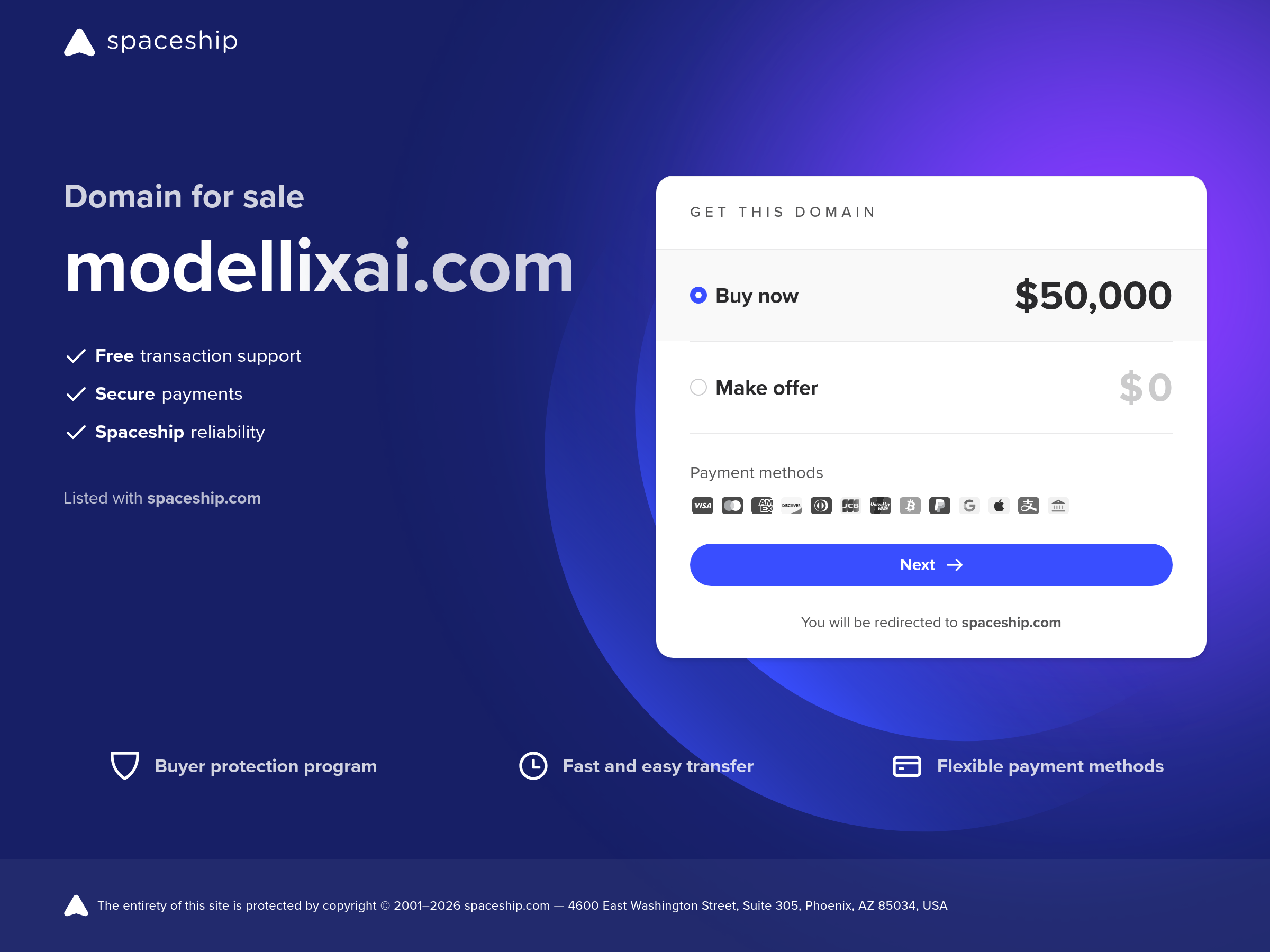 Screenshot of ModellixAI website