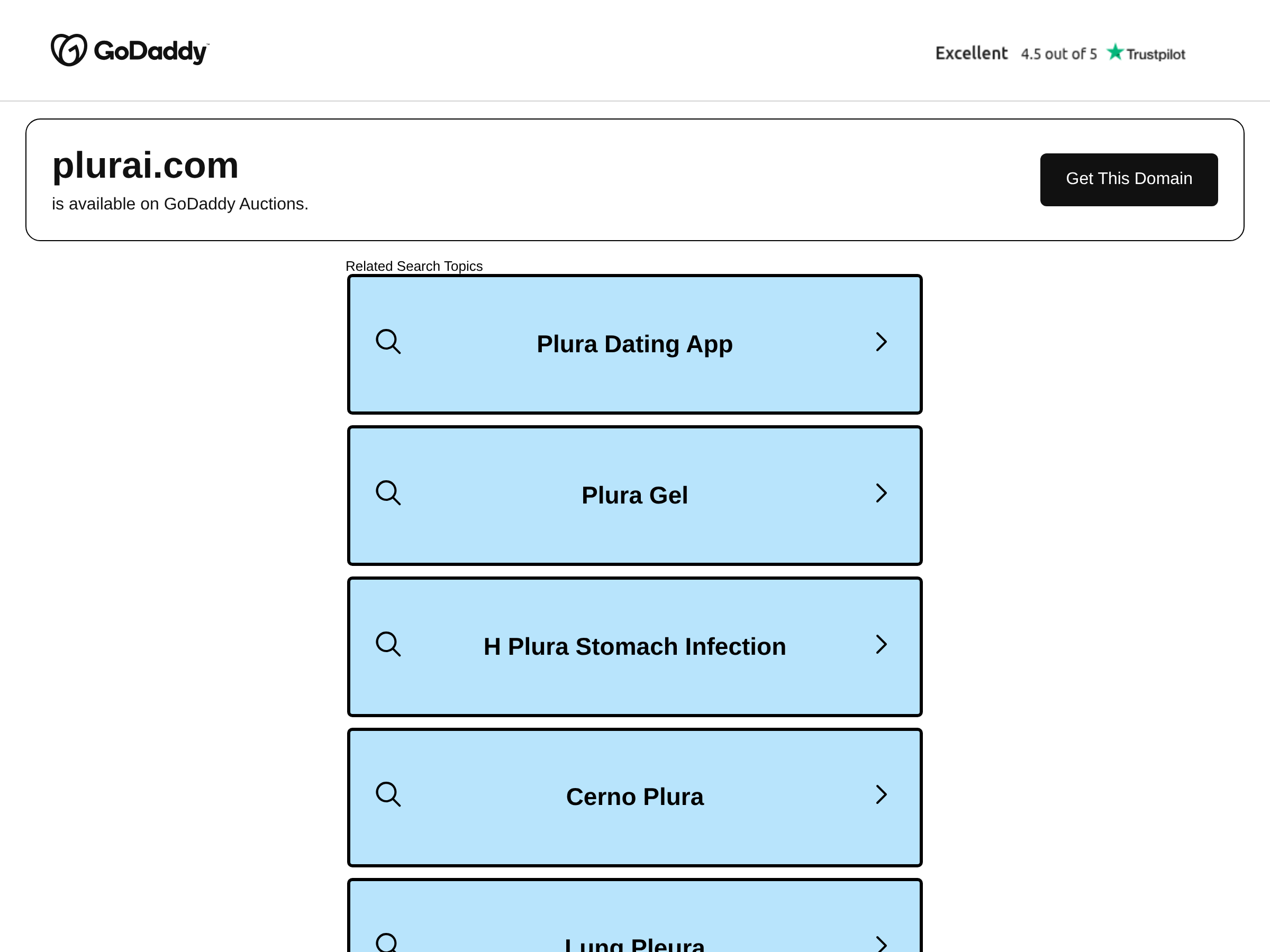 Screenshot of Plurai website