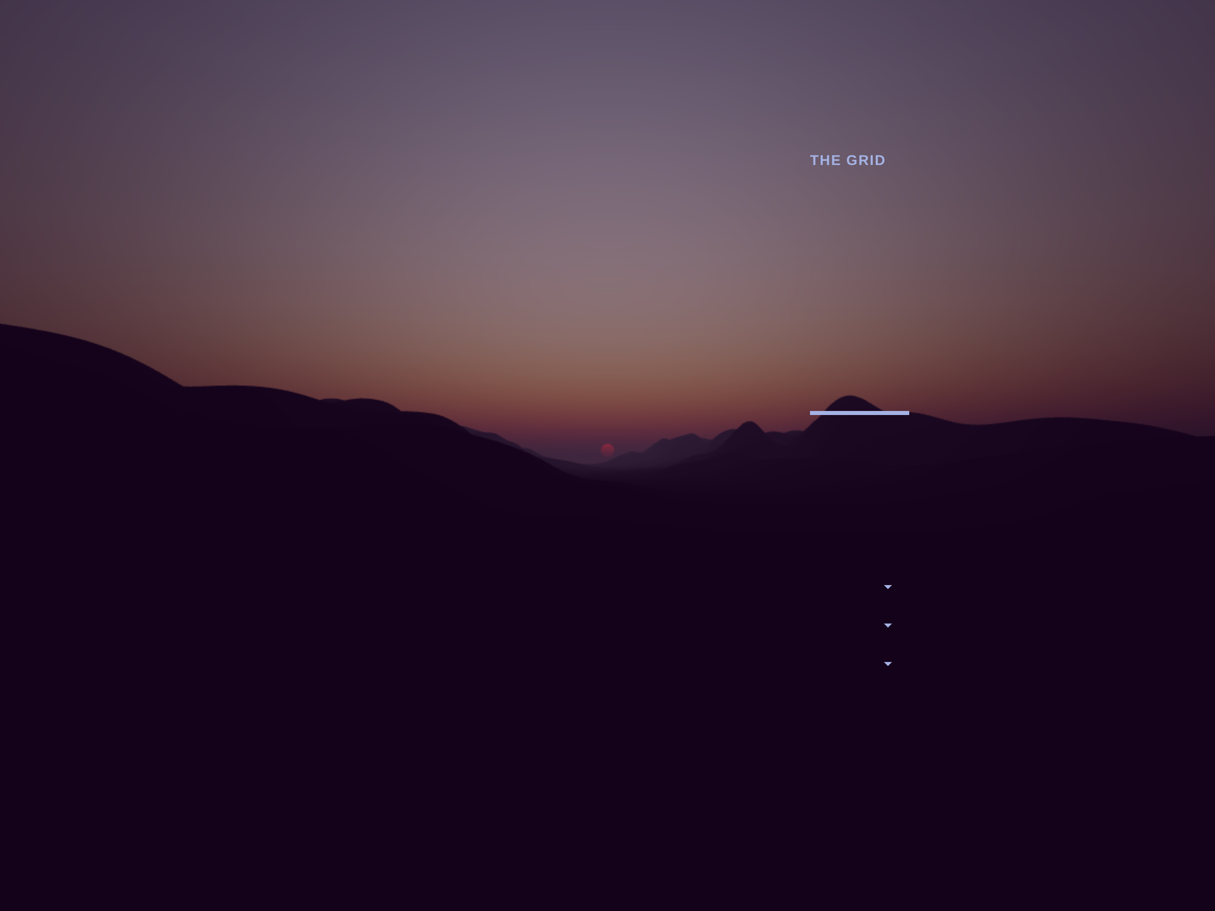 Screenshot of The Grid website
